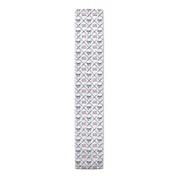 Flags and Bows 4th of July Table Runner, 90 in.