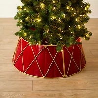 Drum Christmas Tree Collar, 26 in.