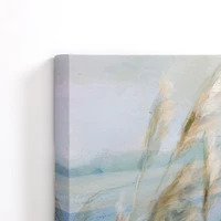 Windy Beach Landscape Canvas Art Print