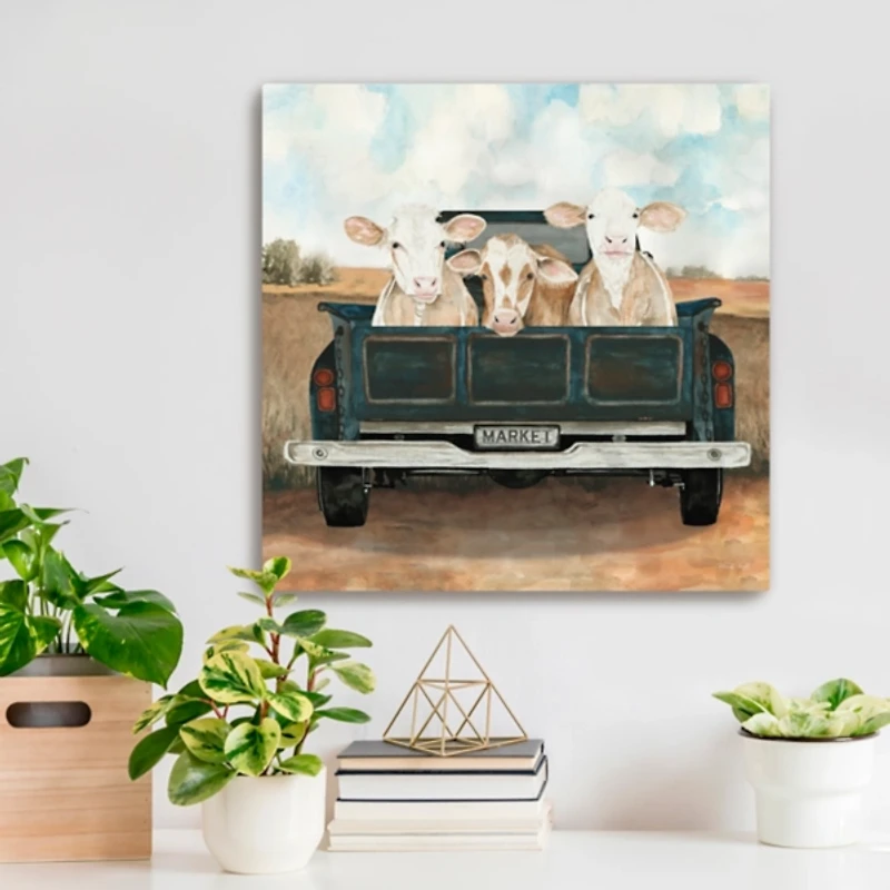 Along for the Ride Canvas Art Print