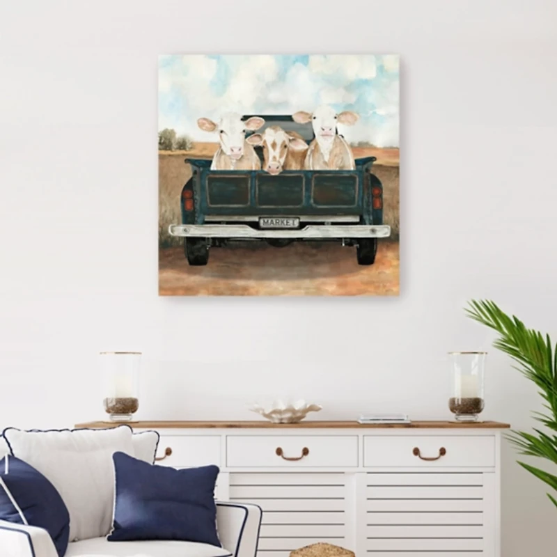 Along for the Ride Canvas Art Print, 30x30 in.