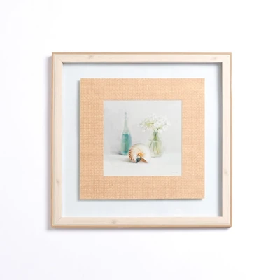 Coastal Spa Framed Art Print