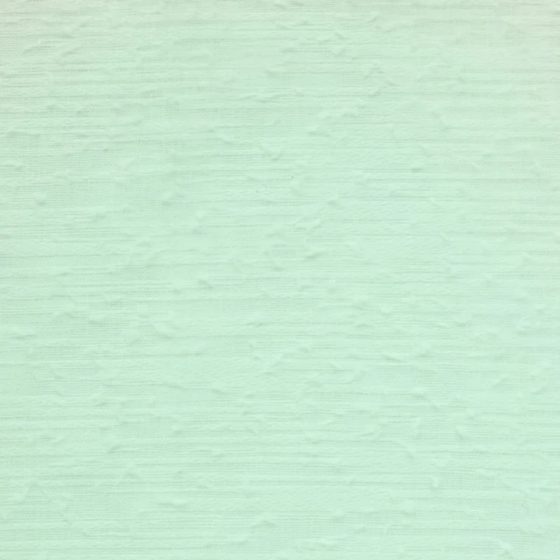 Seafoam Green Boucle Sheer Curtain Panel, 95 in.