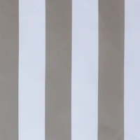 Tan Coastal Stripe Outdoor Curtain Panel, 108 in.