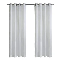 White Diamond Sheer Curtain Panel, 108 in.