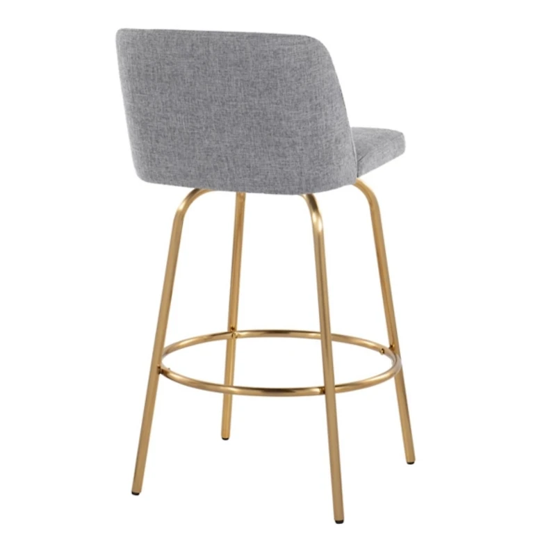 Torino Gold Leg Counter Stools