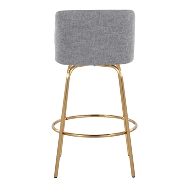 Torino Gold Leg Counter Stools