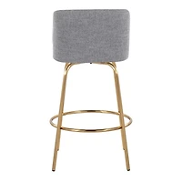 Torino Gold Leg Counter Stools