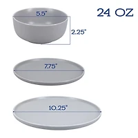 Stone Eliza -pc. Dinnerware Set