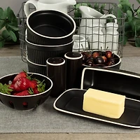 Onyx Stoneware 7-pc. Kitchen Accessories Set