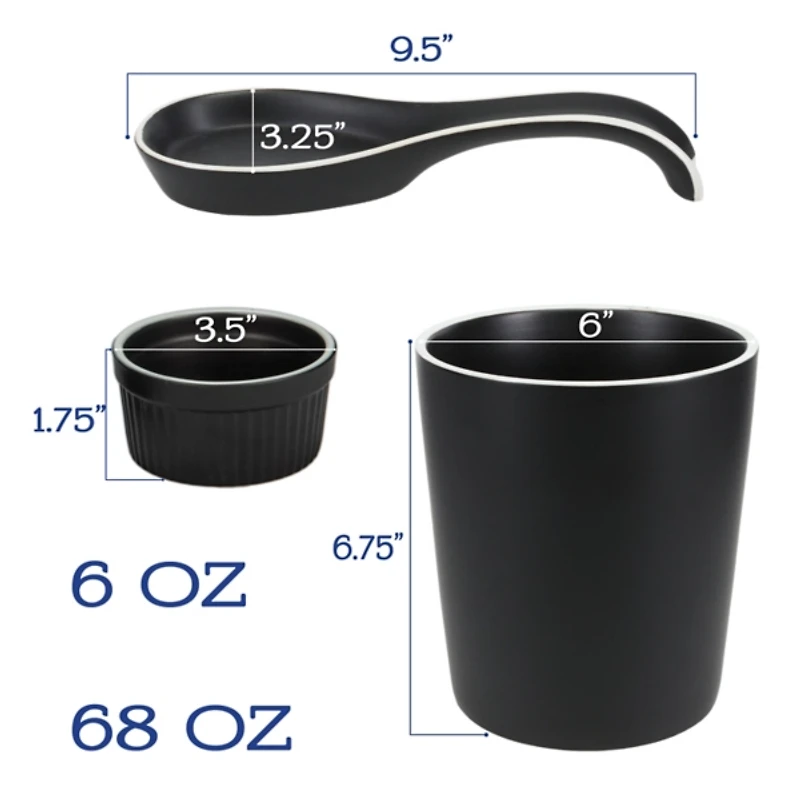 Onyx Katy 6-pc. Kitchen Accessories Set