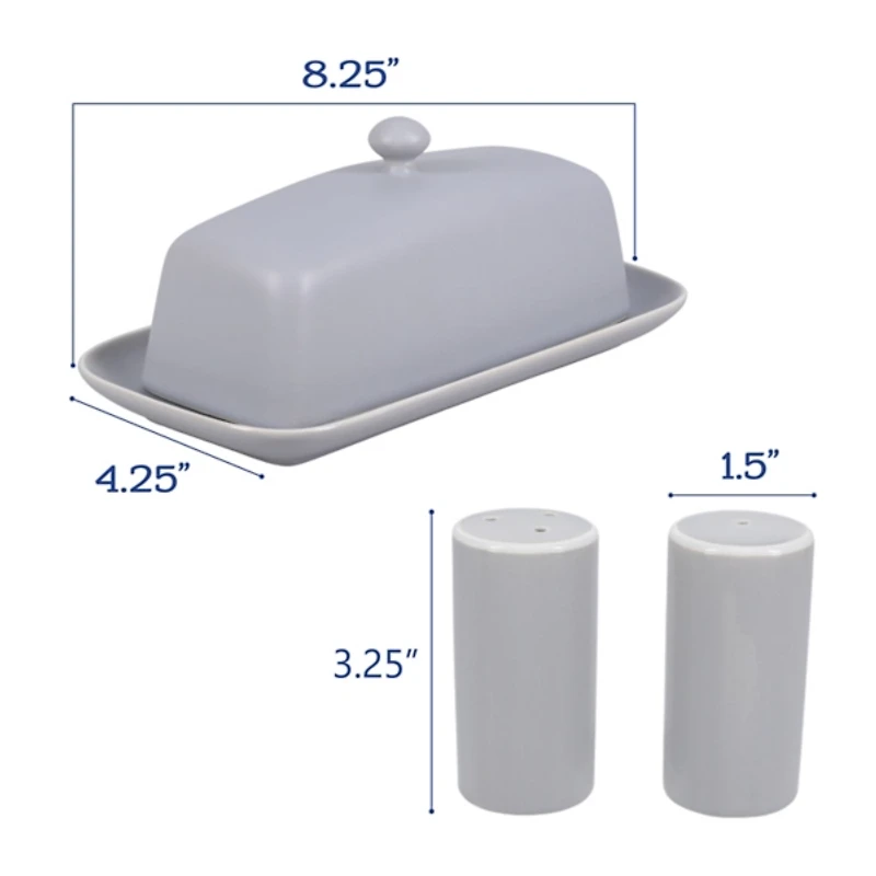 Stone Stoneware 7-pc. Kitchen Accessories Set