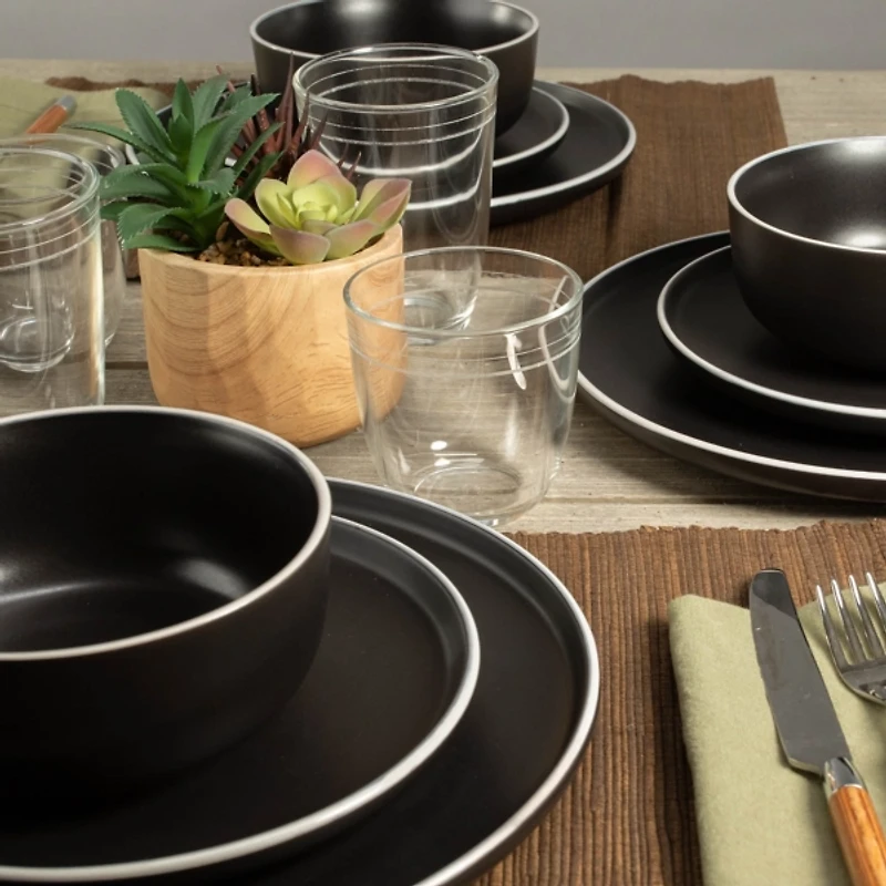 Onyx Eliza 12-pc. Dinnerware Set