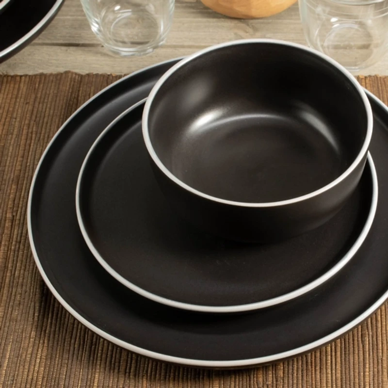 Onyx Eliza 12-pc. Dinnerware Set