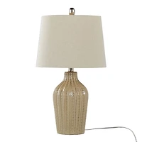 Sand Rockwell Table Lamps, Set of 2