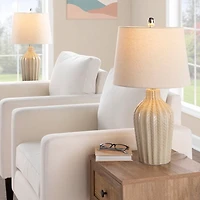 Sand Rockwell Table Lamps, Set of 2