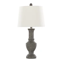Dark Gray Chateau Table Lamps, Set of 2