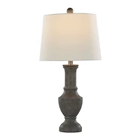 Dark Gray Chateau Table Lamps, Set of 2