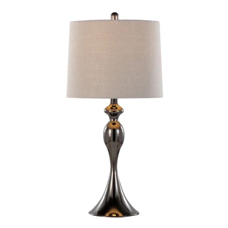 Gunmetal Ashland Table Lamps, Set of 2