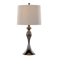 Gunmetal Ashland Table Lamps, Set of 2