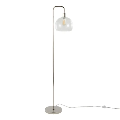 Silver Metro Floor Lamp