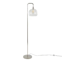 Silver Metro Floor Lamp