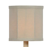 Antique Cream Bella Mini Lamps, Set of 2