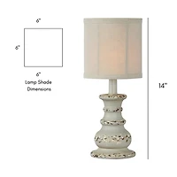 Woodlawn Blue Betty Mini Table Lamps, Set of 2