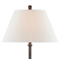 Black Metal Antique Randy Floor Lamp