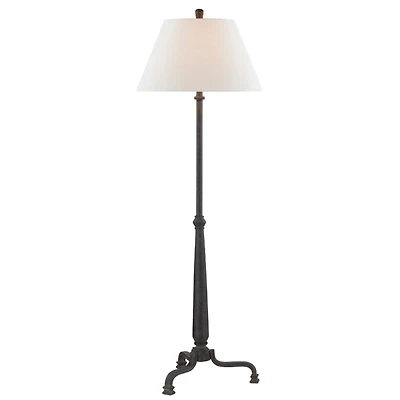 Black Metal Antique Randy Floor Lamp