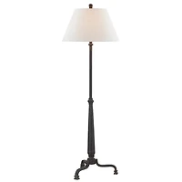 Black Metal Antique Randy Floor Lamp