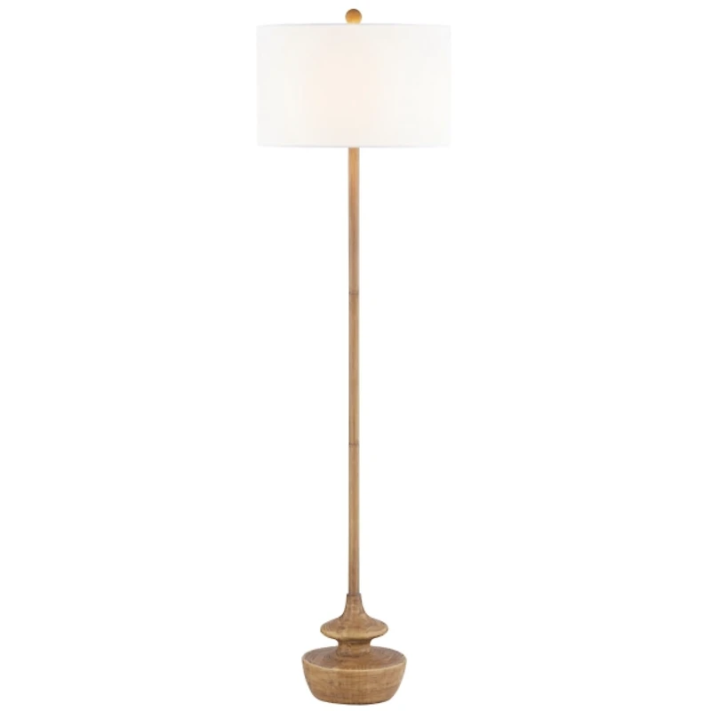 Natural Contemporary Floor Lamp
