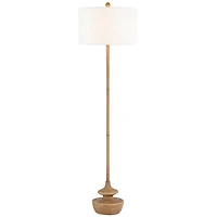 Natural Contemporary Floor Lamp