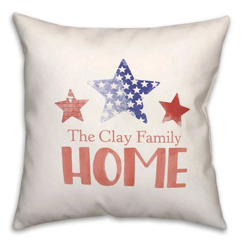 Personalized Home Star Trio Pillow