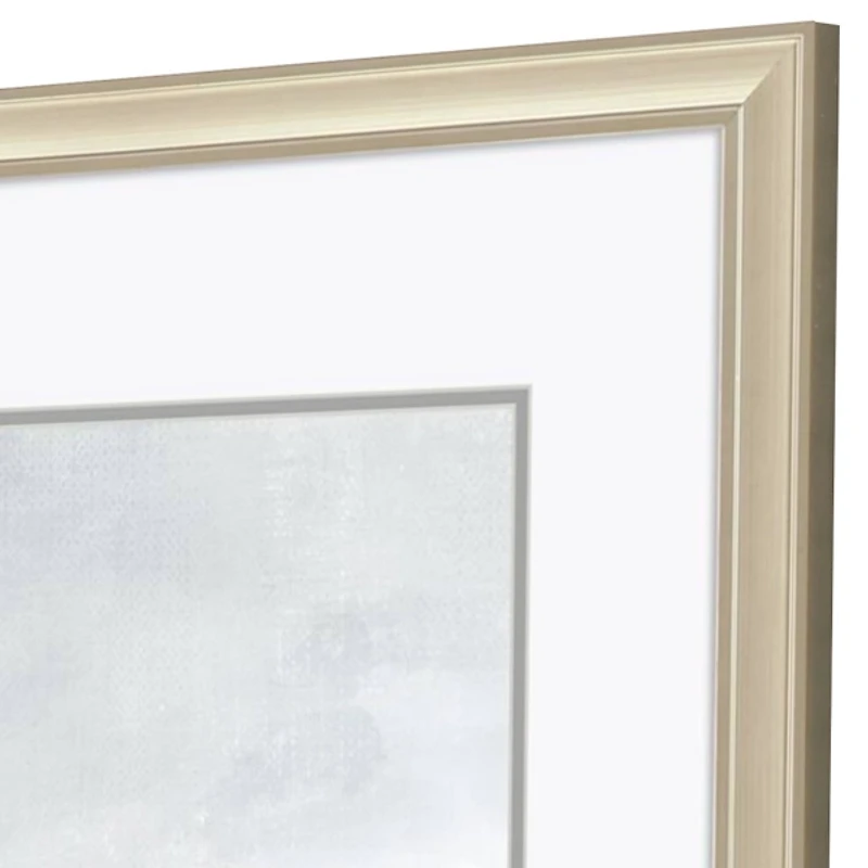 Morning Mist Framed Canvas Art Prints, Set of 2