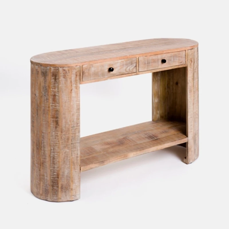 Sawmark 2-Drawer Console Table