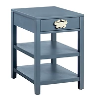 Blue Crab Accent Table