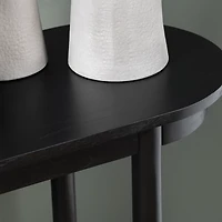 Black Beaded Murphy Accent Table