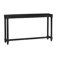 Black Beaded Murphy Console Table