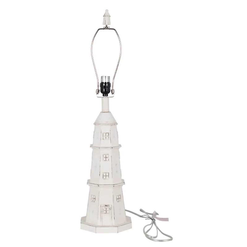 White Lighthouse Table Lamp