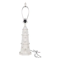 White Lighthouse Table Lamp