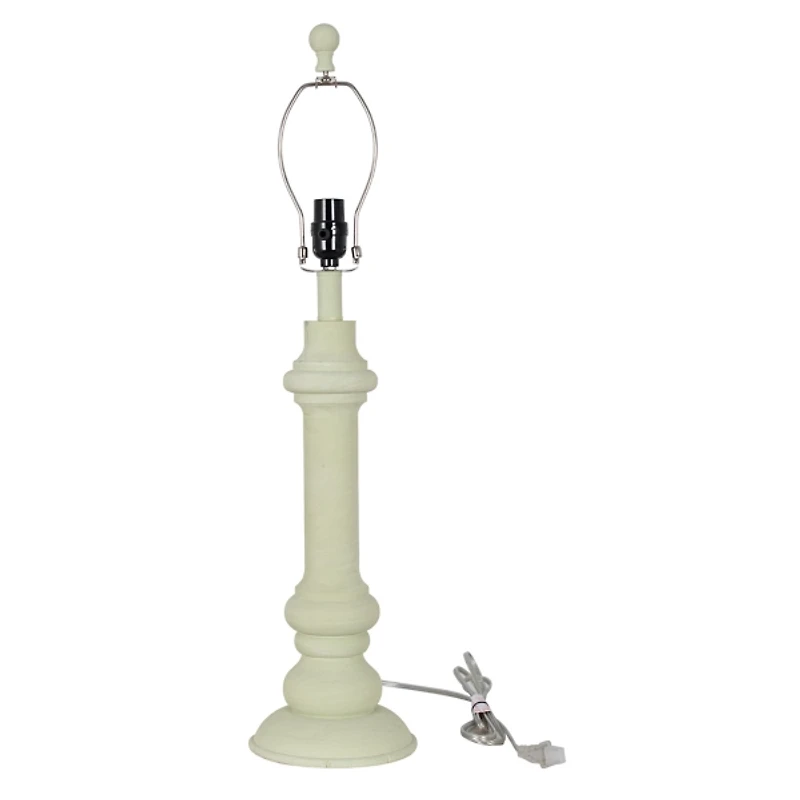 Pastel Green Coastal Ariel Table Lamps, Set of 2