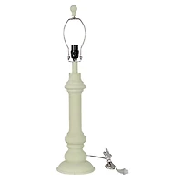 Pastel Green Coastal Ariel Table Lamps, Set of 2