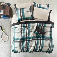 Roger Plaid 9-pc. Full Comforter Set