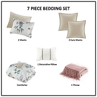 Madison Park Monah 7-pc. King Comforter Set