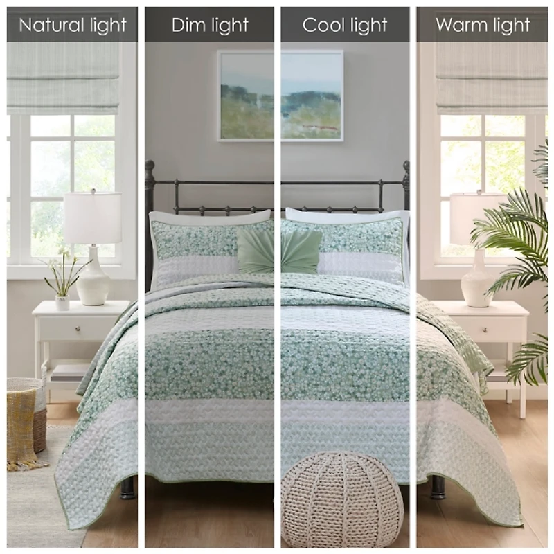 Madison Park Bloom 4-pc. California King Quilt Set