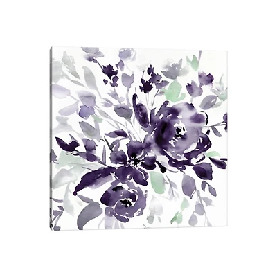 Violet Garden Canvas Art Print