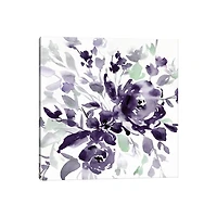 Violet Garden Canvas Art Print