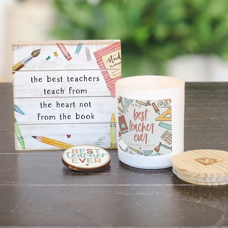 Best Teacher Ever 3-pc. Gift Set