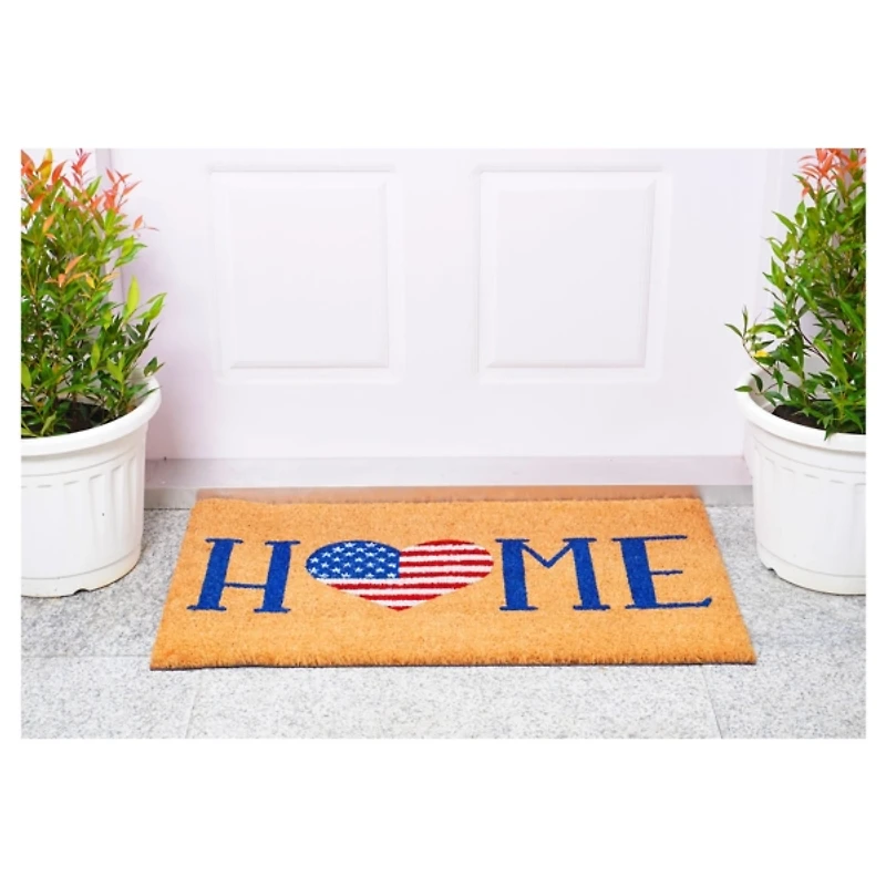 Patriotic Home Doormat